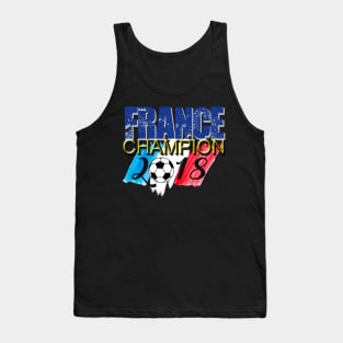 France Champion Soccer 2018 Tank Top